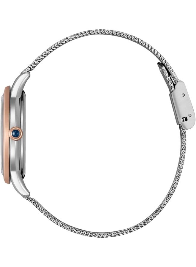 Citizen Women's Analogue Eco-Drive Watch with Stainless Steel Strap EM1156-80X - Image 3