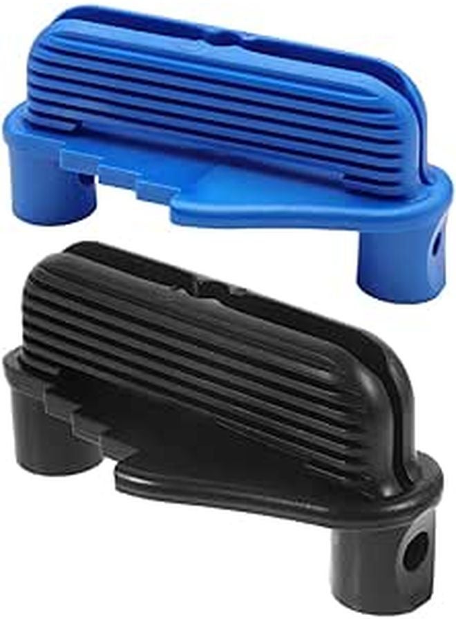 Dark Blue Plastic Marking Gauge Woodworking Center Scriber Tool for Precise Layout - Image 1