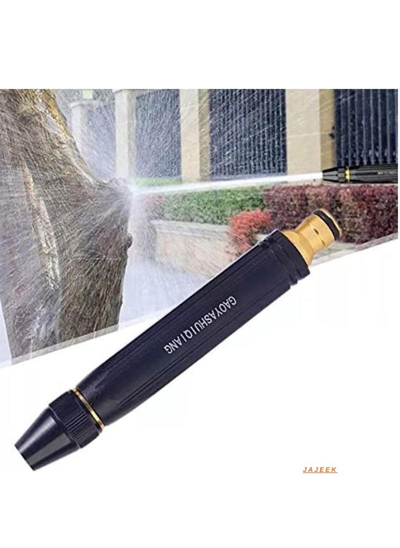 JAJEEK NEW Upgrade Car Washing High Pressure Water Gun Nozzle – Metal Garden Hose Nozzle Spray, Adjustable High Pressure Water Gun Sprinkler for Car, Garden, and Outdoor Cleaning - Image 1