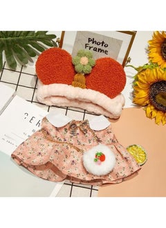 Generic Cyber Celebrant Hyaluronic Acid Duck Clothes Accessories Plush Toy Lamb Bear Suit Accessories Doll Sweater Skirt Bag-Color:I Love Your Yellow Sweater-Height:Suitable For 30cm Hyaluronic Acid Duck  - Image 2