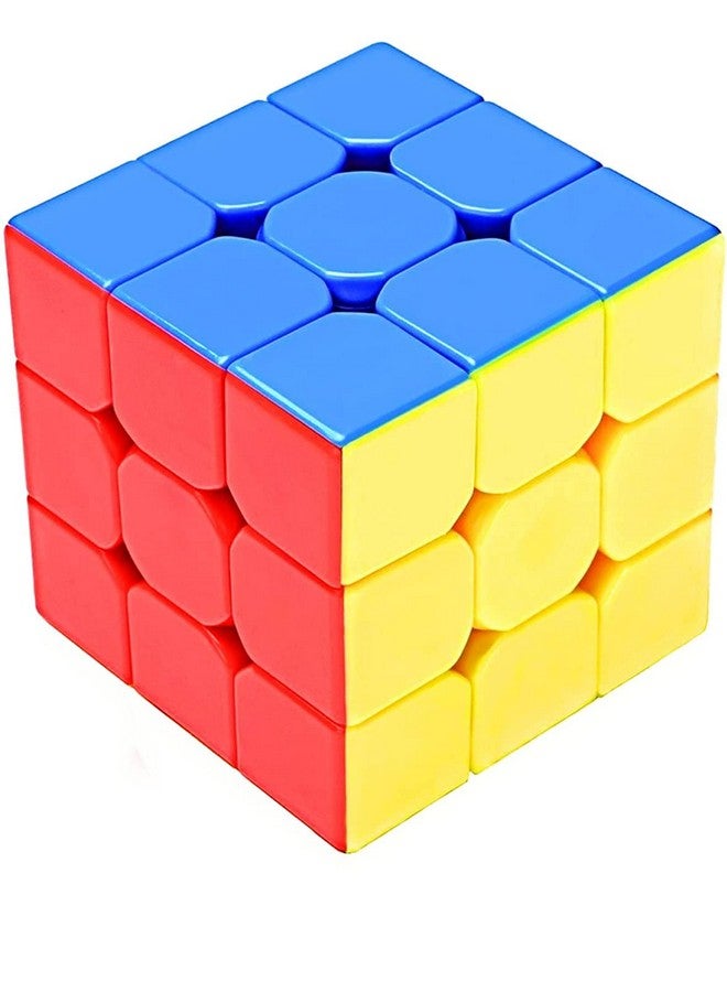 Storio Cubes 3X3 High Speed Sticker Less Magic Puzzle Cube Game Toy (3X3) - Image 1