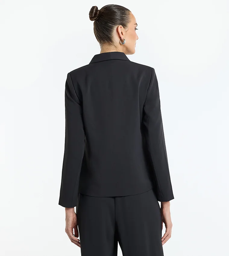 BCBG BCBG Long Sleeves Double Breasted Blazer
