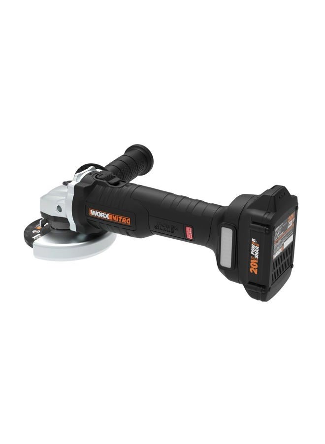 Worx WX812L 20V Power Share Brushless 4-1/2" Angle Grinder - Image 2