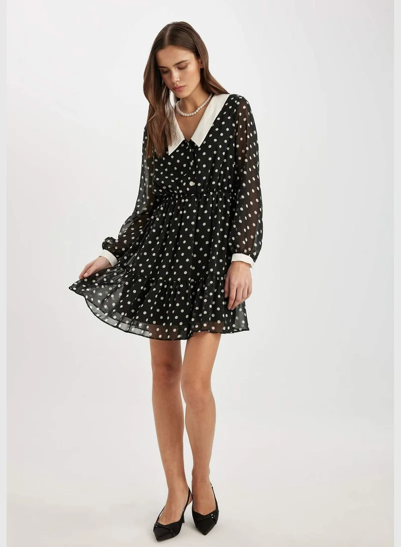 DeFacto Polka Dot Dress