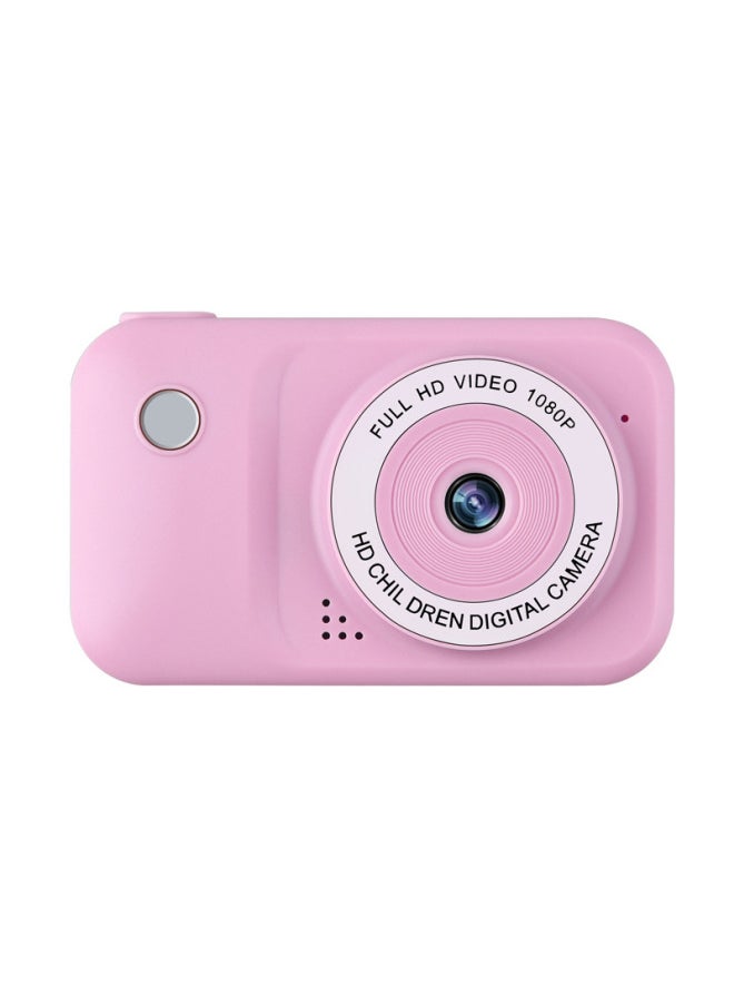 Generic Y2 Children Digital Camera 2000W Pixel Children Mini Camera Toy Cartoon IPS Screen Gift-Body Color:Y2 Puqing 2.4 Single Camera + Pink + No Card  - Image 1