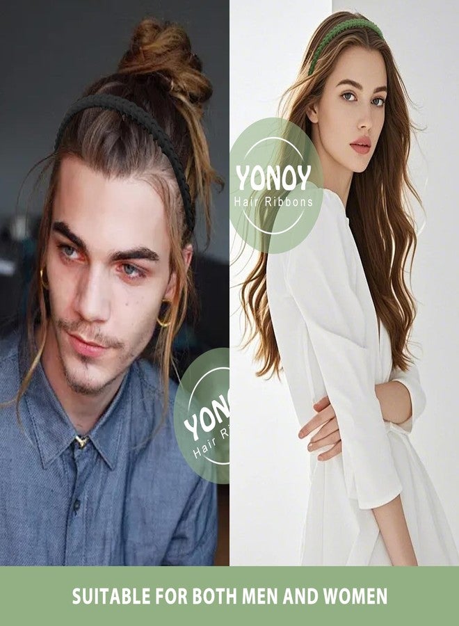 YONOY 7mm Thin Headbands For Women,10 PCS Colorful Fashion Effortless Plastic Headbands with Teeth No Slip Comb for Women Men Teen Girls - Image 4