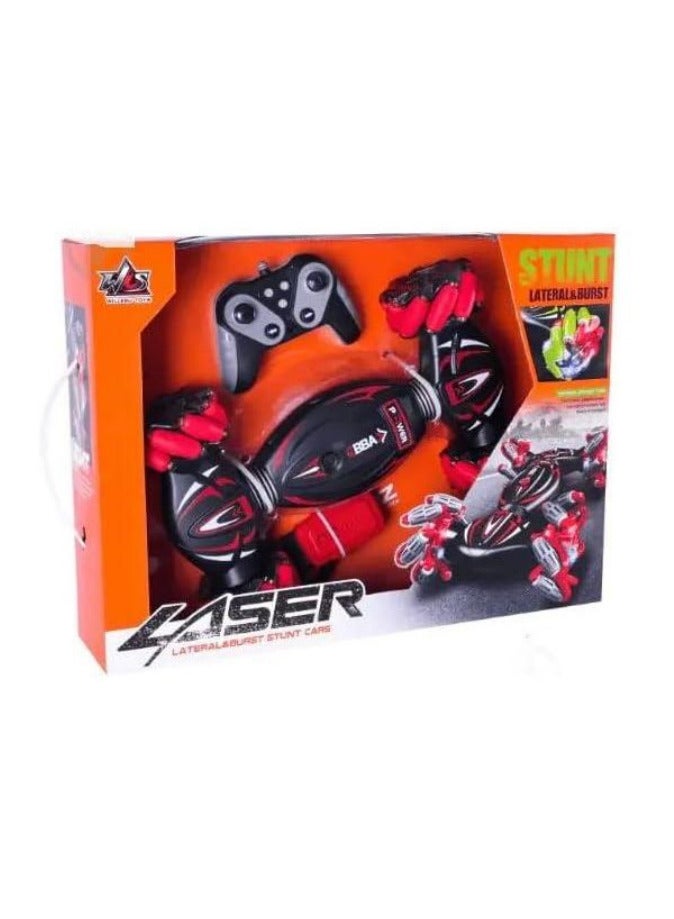 Cartoon remote control car for kids, crazy jumping car that jumps, sings and dances, funny stunt RC car - Image 2