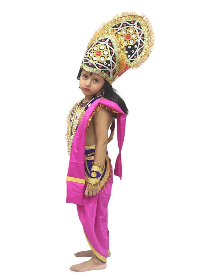 TWINKLE TOTS - Indian Mythology Dress-Up Set for Kids - Ram, Sita, Ravana, Meghnath & Meera Bai - Image 4