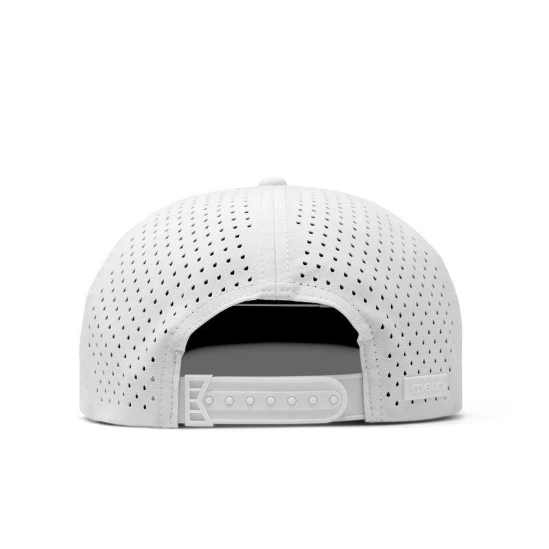 melin Coronado Brick Hydro, White, Men's Rope Hat, Water-Resistant Fitted Baseball Caps for Men & Women, Golf, Running, or Workout Hat, Medium-Large - Image 3