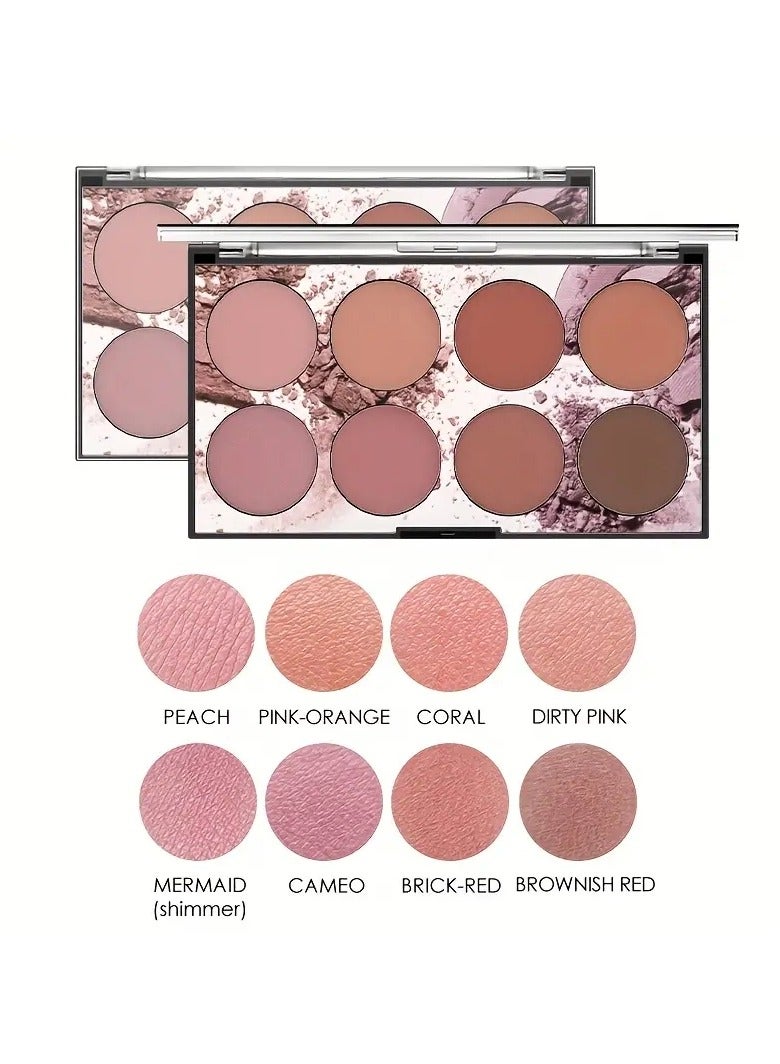 Miss Rose 8 Color Sunset Blush Palette - Image 1
