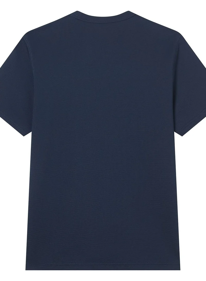 GIORDANO  Men’s Regular Fit Stretch Waffle Tee for Men | Best Price UAE