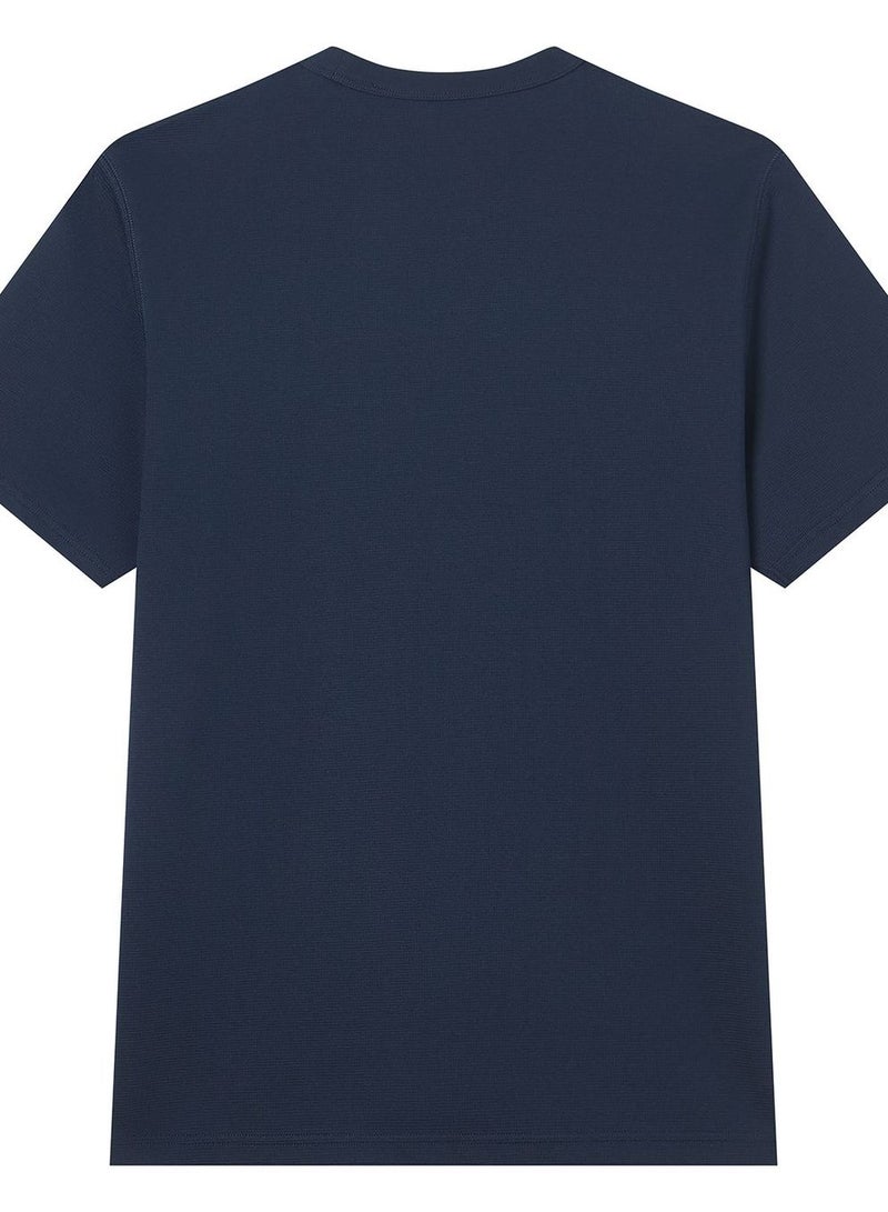 GIORDANO Men’s Regular Fit Stretch Waffle Tee - Image 4