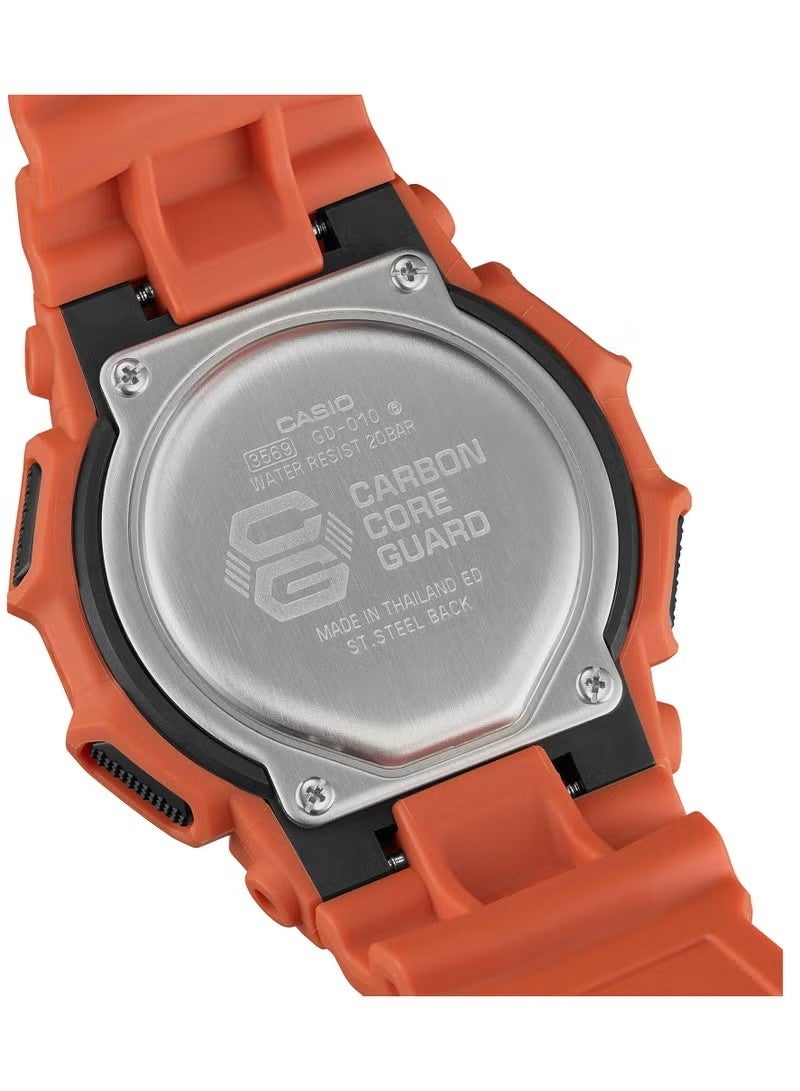 G-Shock Digital Resin Band Watch GD-010-4DR - Image 5