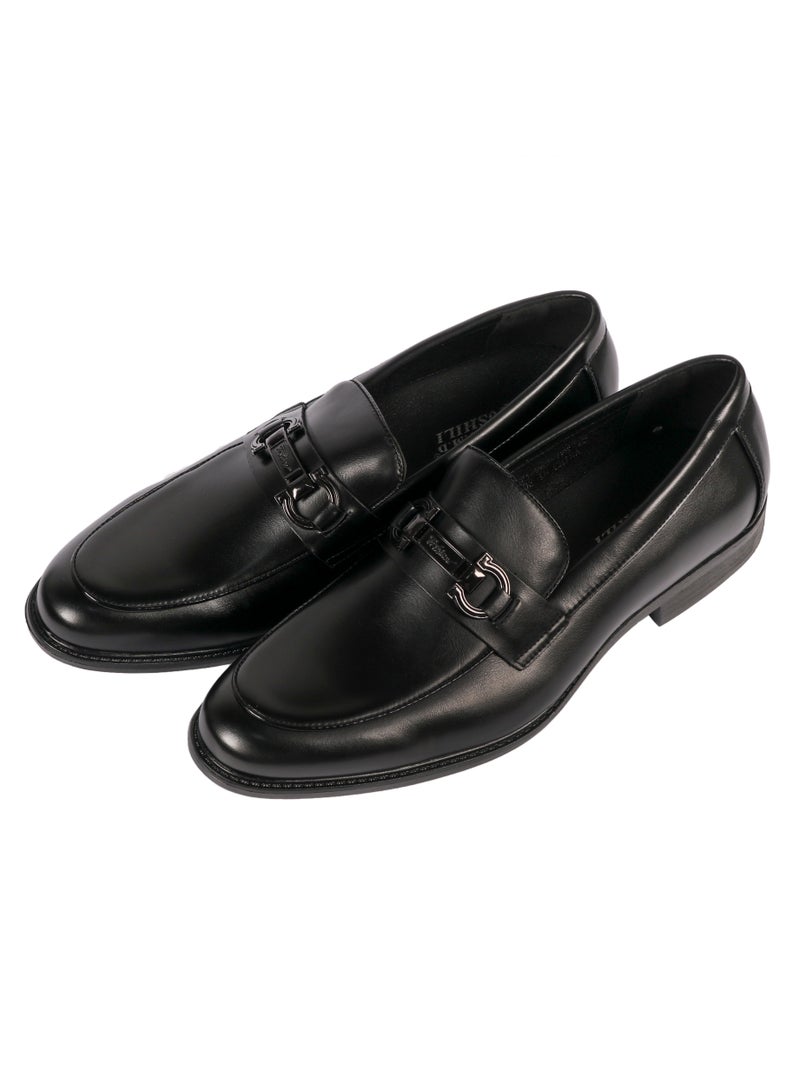 Men's formal Slip On shoes Black daily wear  - Image 1