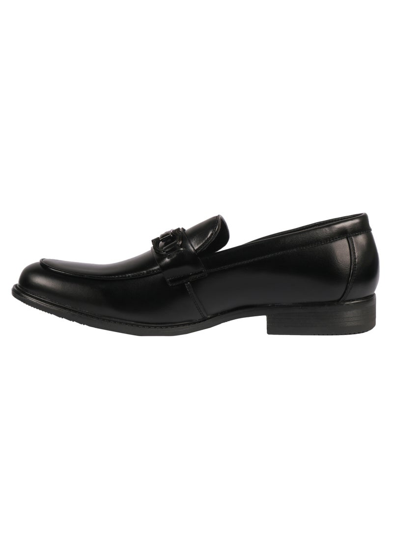 Men's formal Slip On shoes Black daily wear  - Image 3