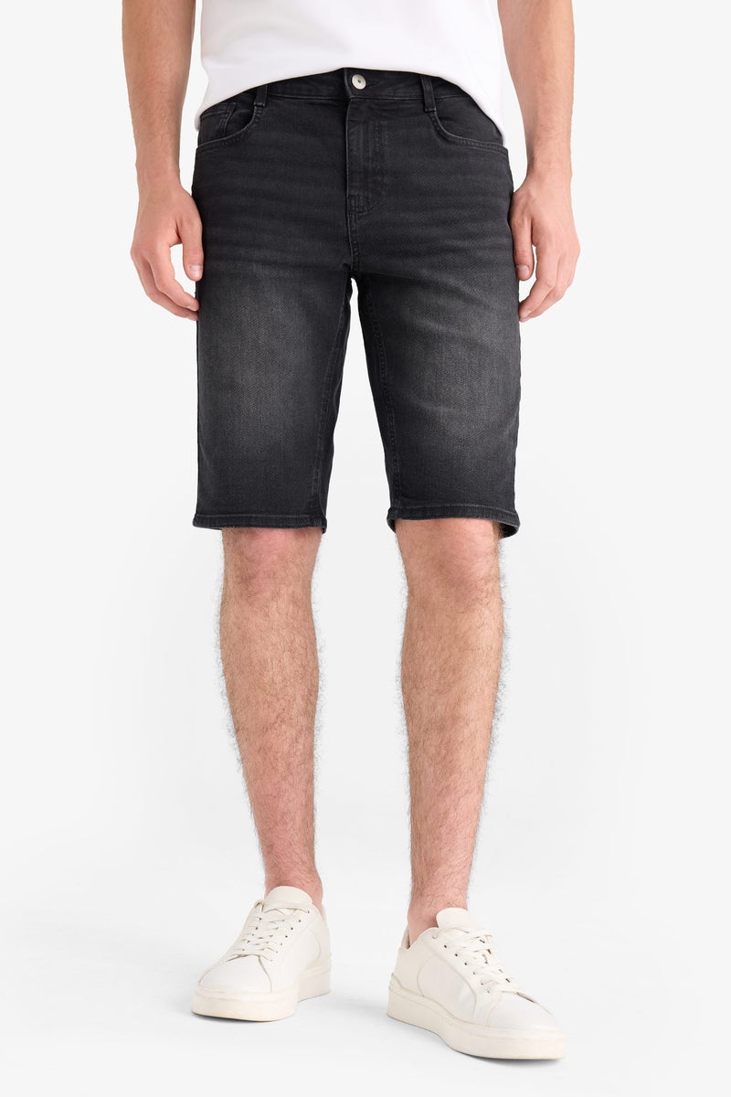DeFacto Man Regular Fit Jean Jean Bermuda - Image 1