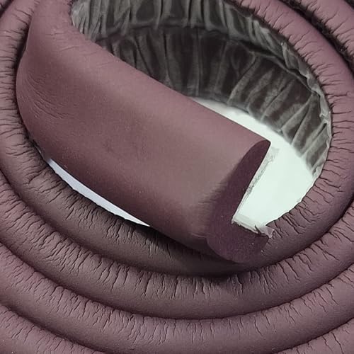 BabySafeHouse Pre-Taped Furniture Edge Guard and Corner Protector - 6.5ft Edge + 4 Corner Guards (Brown Color) for Baby Proofing & Child Safety - Image 4