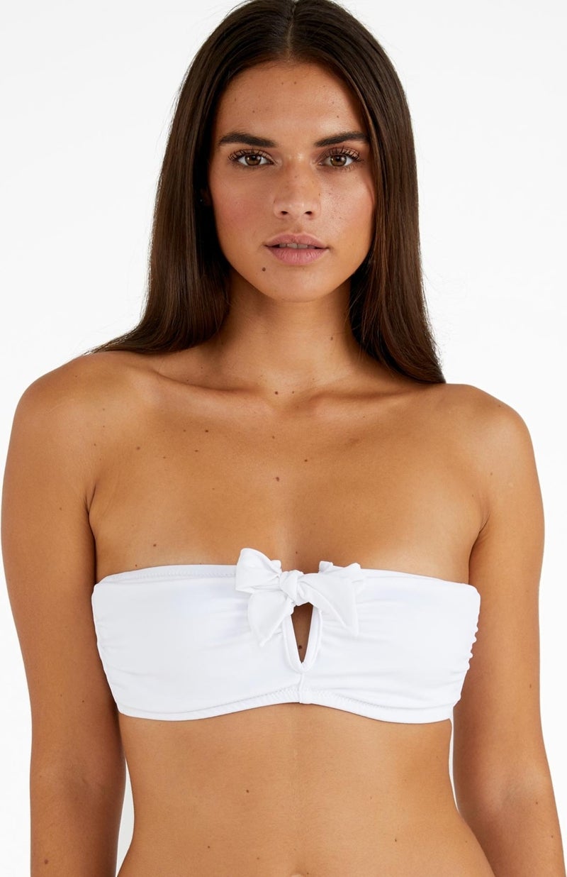 Ayyıldız 63547 White Minimizer Bikini Top  - Image 1