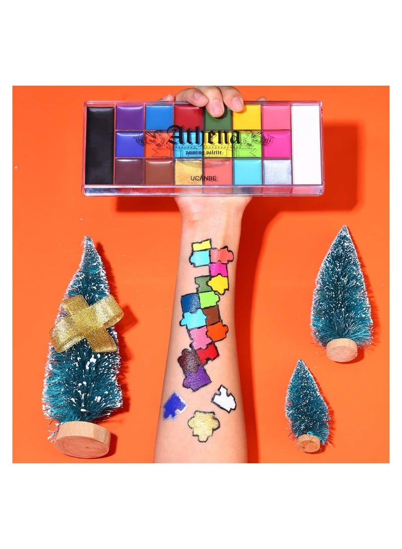 يوكانبي لوحة زيتية لطلاء الجسم كبيرة الحجم باللونين الأبيض والأسود - Image 5