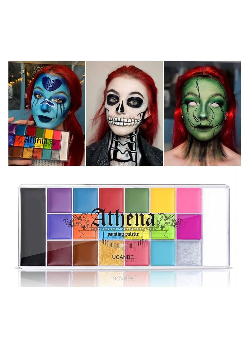 يوكانبي لوحة زيتية لطلاء الجسم كبيرة الحجم باللونين الأبيض والأسود - Image 3