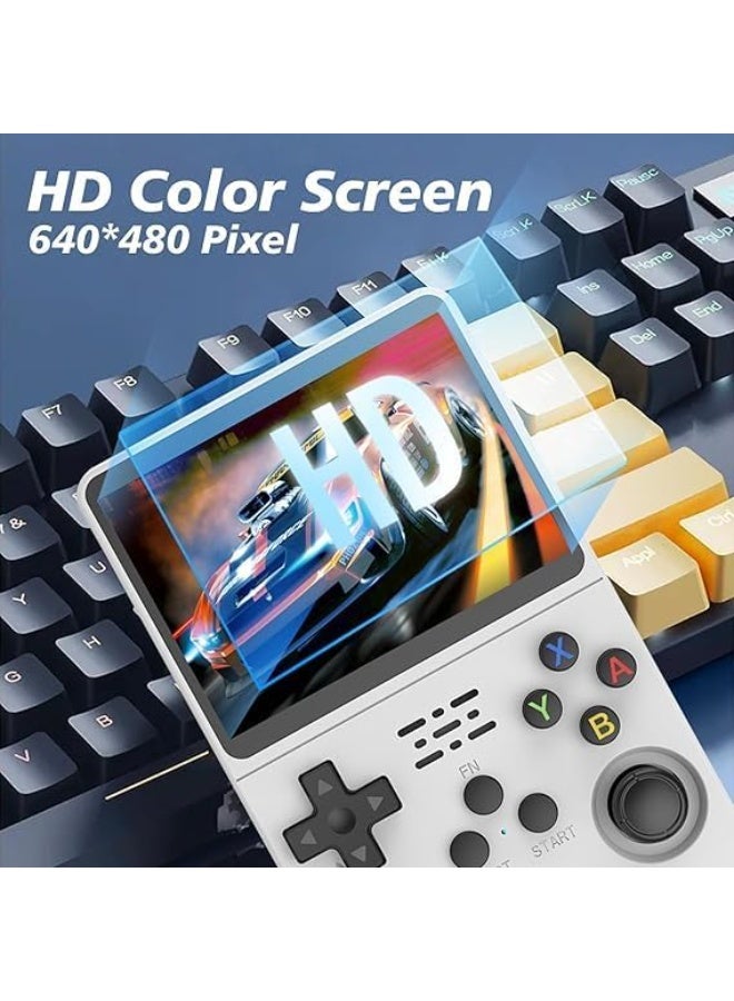 Portable Retro Handheld Game Console, 3.5-inch IPS Screen, Open-Source Linux System, Pre-loaded with 15,000+ Classic Games, 96GB Total Storage - Image 4