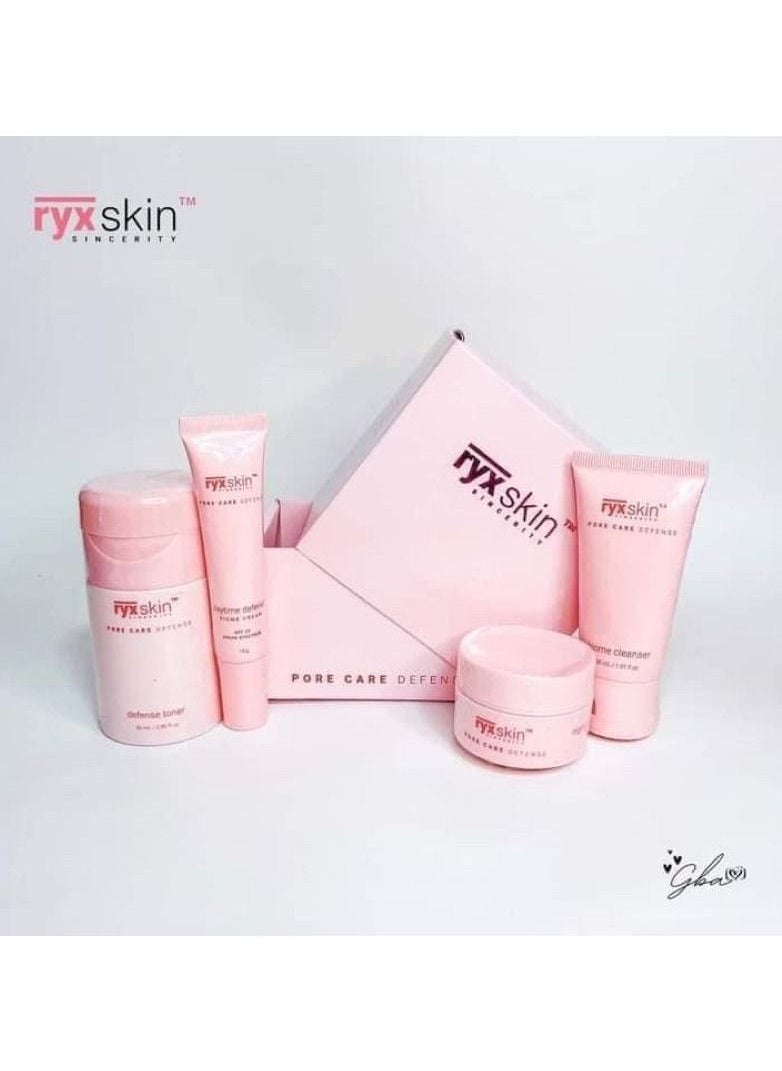ryxskin sincerity RYXSKIN SINCERITY PORE CARE DEFENSE SET 