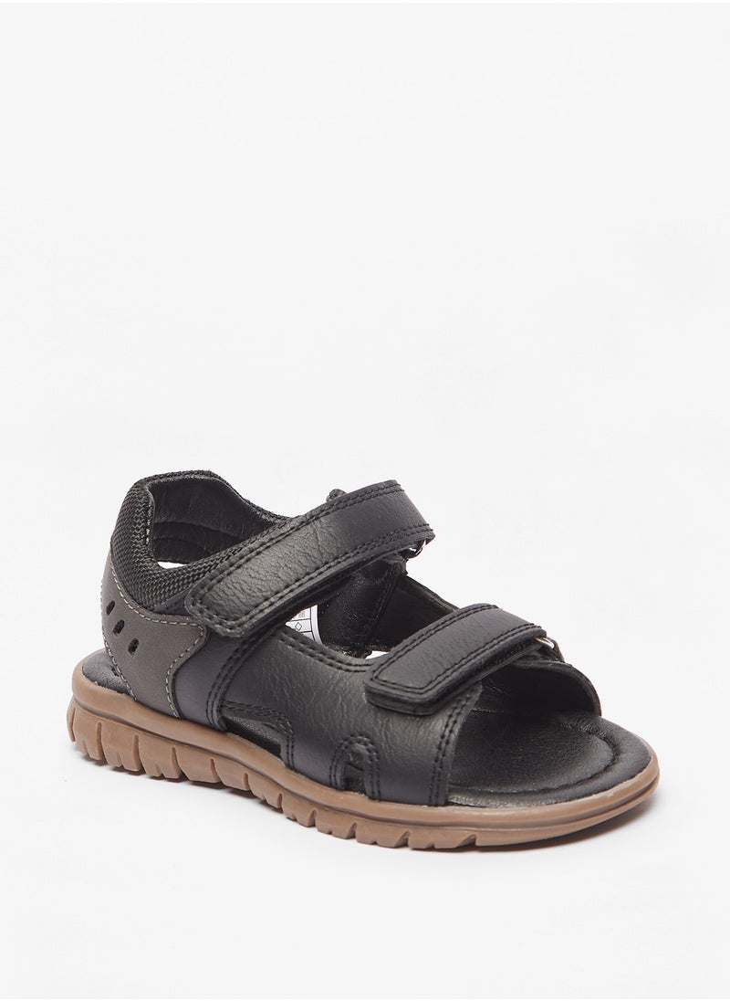 LBL by Shoexpress - Girls Colourblock Floaters with Hook and Loop Closure - Image 1