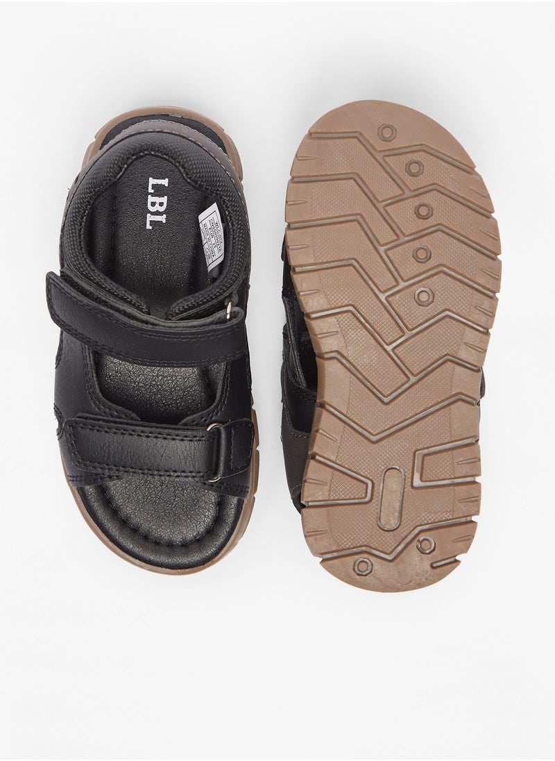 LBL by Shoexpress - Girls Colourblock Floaters with Hook and Loop Closure - Image 1