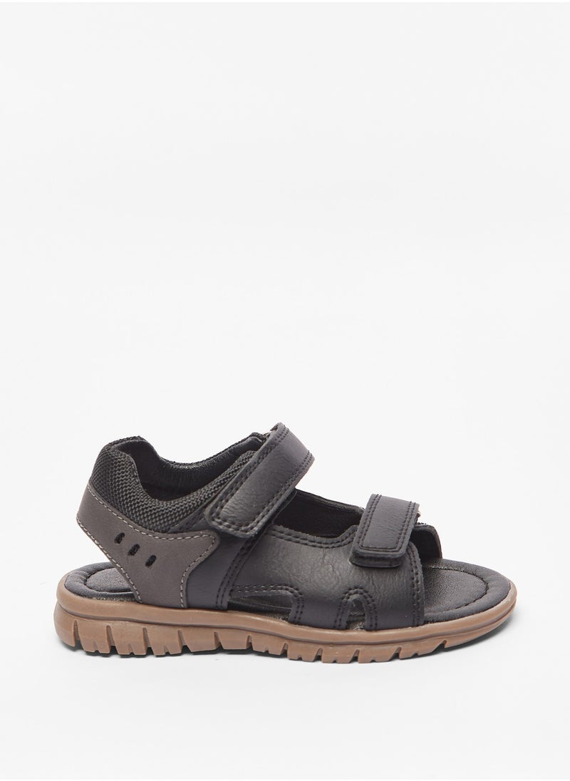 LBL by Shoexpress - Girls Colourblock Floaters with Hook and Loop Closure - Image 1