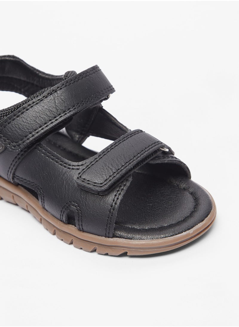 LBL by Shoexpress - Girls Colourblock Floaters with Hook and Loop Closure - Image 1