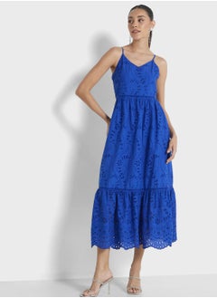 YAS Strap Tiered Dress  - Image 4