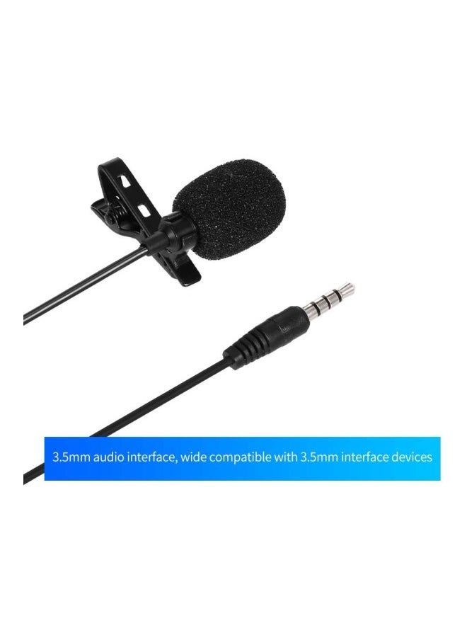 Generic - 3.5mm Omnidirectional Microphone With Tie-Clip For Tiktok - Image 1