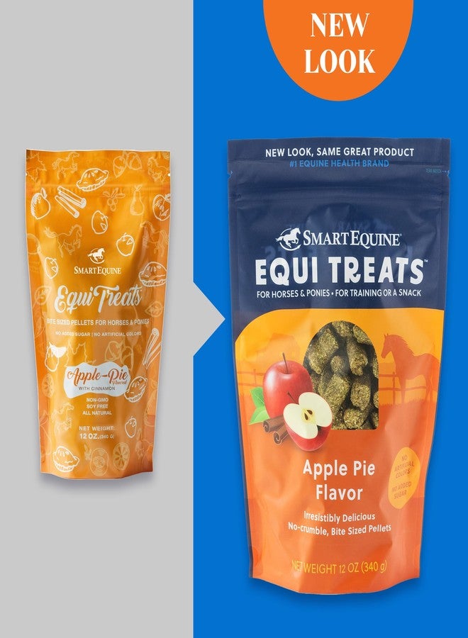SmartEquine Equi Treats | Made with Timothy Grass & Sunflower Meal | High-Fiber Horse Treats | Low ESC & Starch | Bite-Sized | No Added Sugar | Cookies for Horses | 4 LB (4 LB, Apple Pie) - Image 5