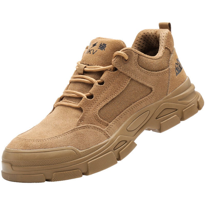 Insulated 6Kv Labor Protection Shoes Men'S Four Seasons Welder Protective Shoes Plastic Closed Toe Kevlar Sole Non-Metal Safety Shoes - Image 5