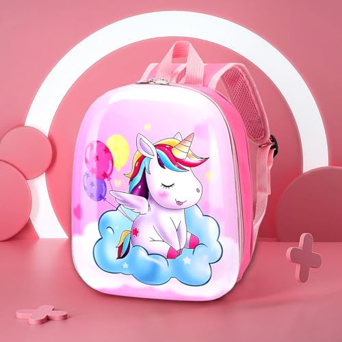 TONY STARK Play School Backpack for Kids, Fun Cartoon Design Bag for Boys, Girls, Toddlers, Pre-KG, LKG, UKG â€“ Perfect Baby Bag for 2-5 Year Olds (Rose Girl) - Image 3