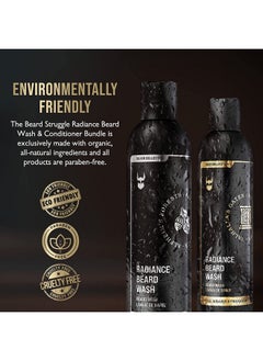 The Beard Struggle Radiance Beard Washplatinum Collection Surtr'S Furycleanse Nourish & Softens Beardviking Beard Wash For Men (8 Fl Oz)  - Image 4
