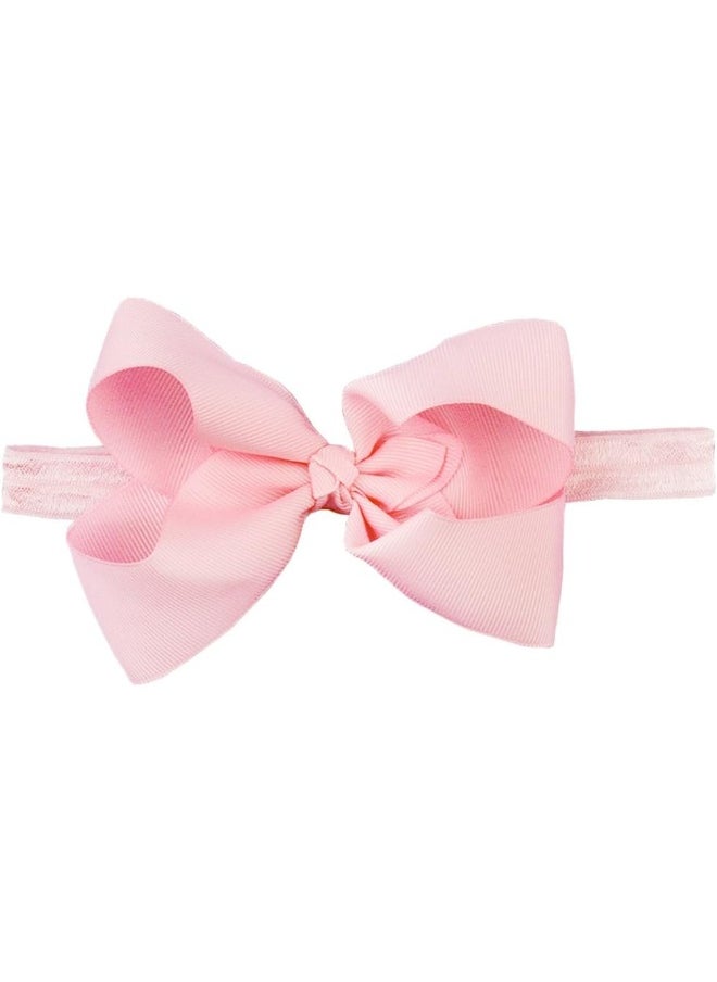 RuffleButts RuffleButts® Girls Pink Bow Headband - One Size  - Image 1