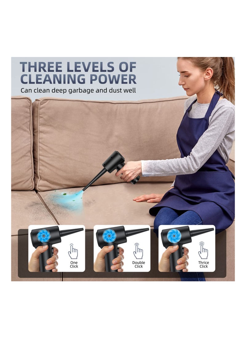 Alruht - Compressed air Duster,Keyboard Cleaner for Office,no Canned air Duster,Reusable,Good Replacement for Compressed Air Can - Image 1