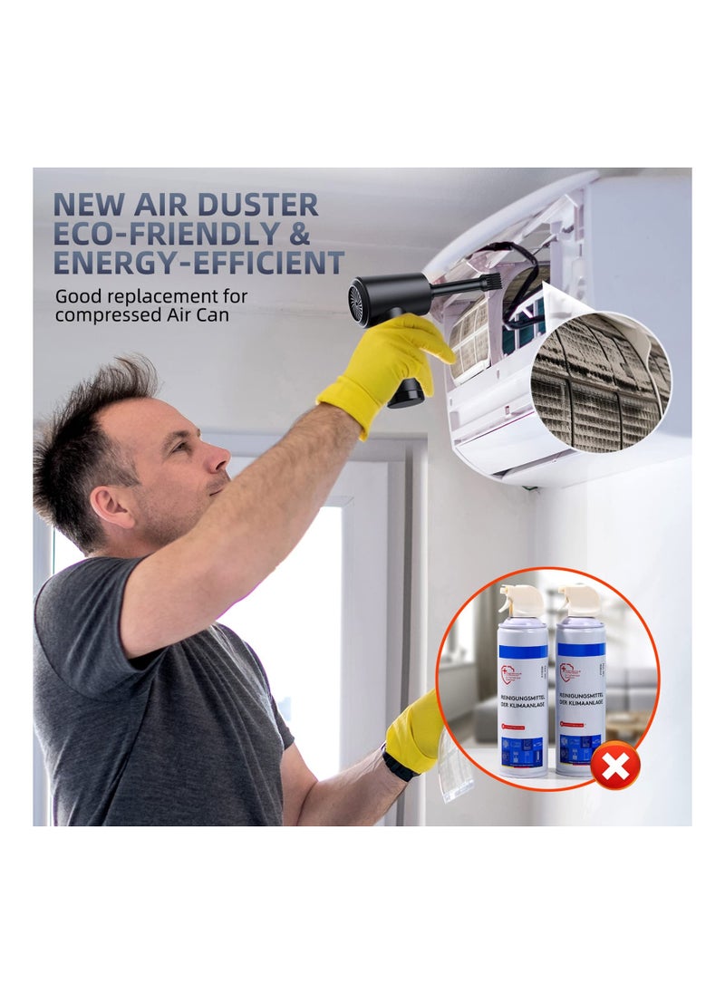 Alruht - Compressed air Duster,Keyboard Cleaner for Office,no Canned air Duster,Reusable,Good Replacement for Compressed Air Can - Image 1