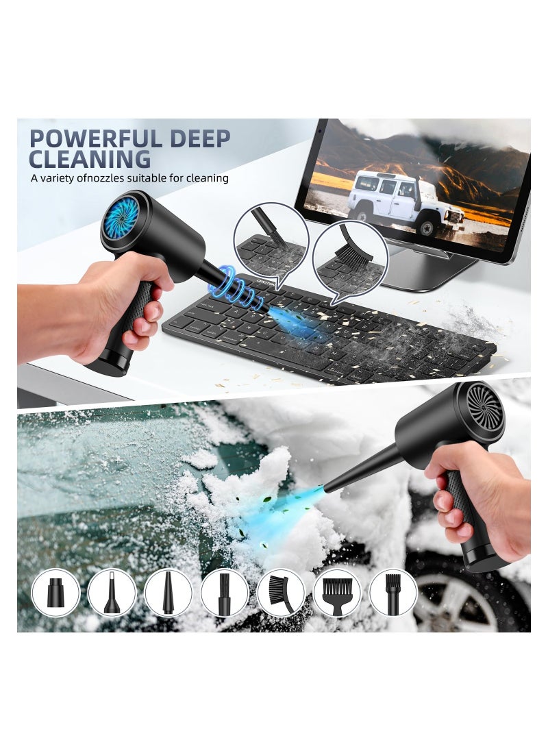 Alruht - Compressed air Duster,Keyboard Cleaner for Office,no Canned air Duster,Reusable,Good Replacement for Compressed Air Can - Image 1