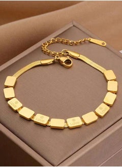 Luxury & Elegant Gold Plated Stainless Steel Bracelet For Women - pzsku/ZAE53410050B5690ED58DZ/45/_/1713731397/b2211515-2104-4a6c-b9b3-58b8d4e6c275