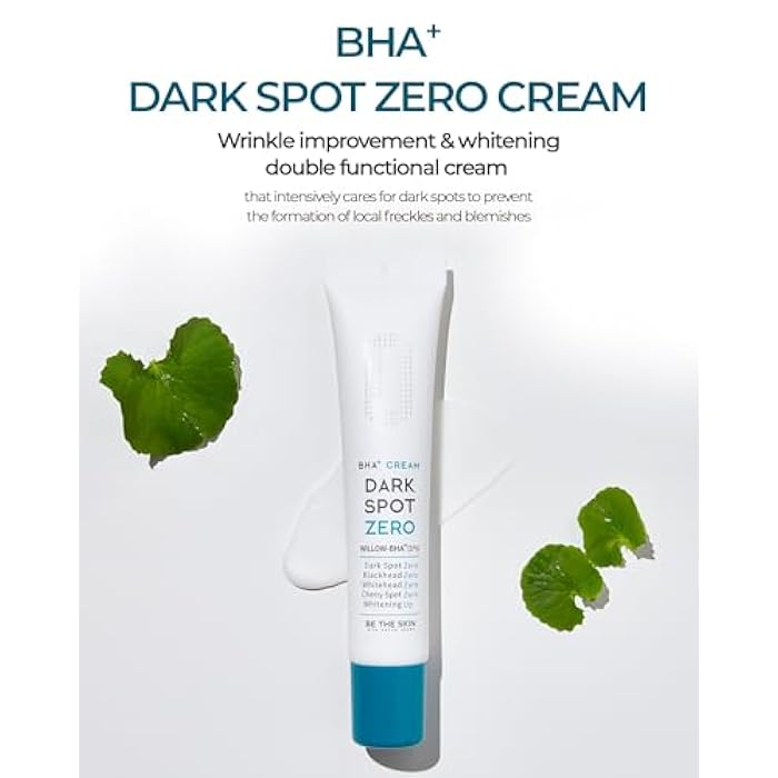 BE THE SKIN BHA+ Dark Spot Zero Cream - Pore Minimizer Face Moisturizer with Niacinamide, Tranexamic Acid - for Evens Skin Tone, Pore Tightening, Barrier Strenghtening, 1.01oz. - Image 2