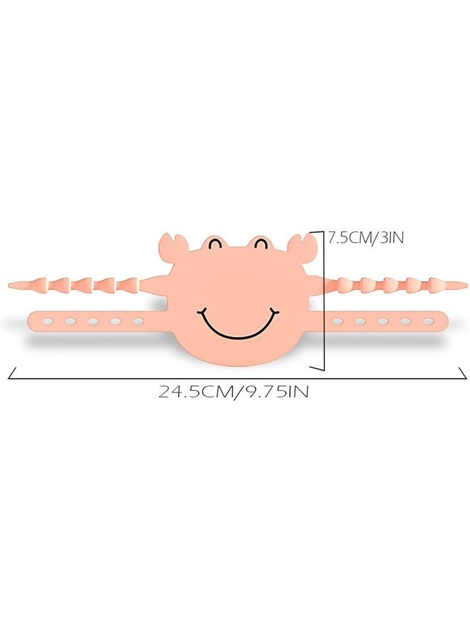 HOMESTAR Door Slam Stopper, Silencer Closer Cushion Silicone Door Stopper Decorative Reduce Noise for Light Sleepers with Flexible Adjustbale - Image 3