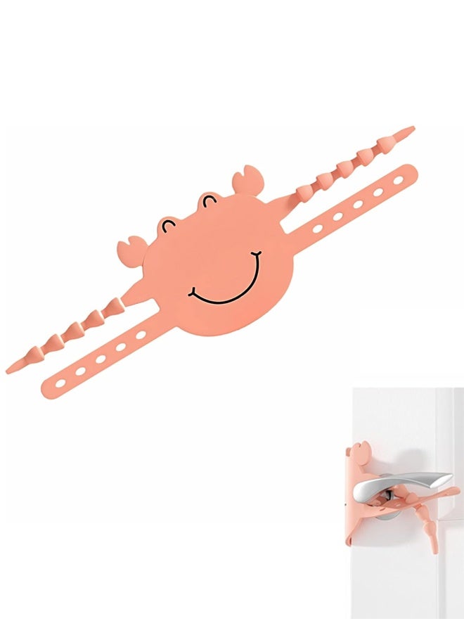 HOMESTAR Door Slam Stopper, Silencer Closer Cushion Silicone Door Stopper Decorative Reduce Noise for Light Sleepers with Flexible Adjustbale - Image 1