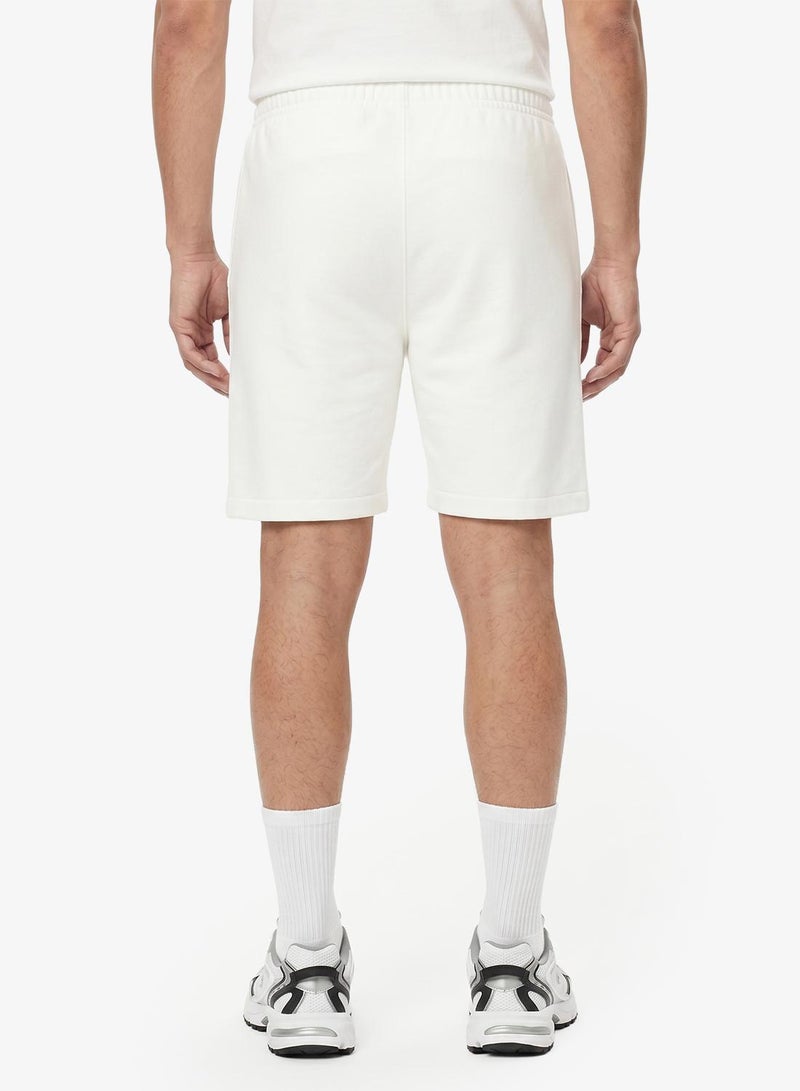 LACOSTE Striped Band Fleece Shorts - Image 2