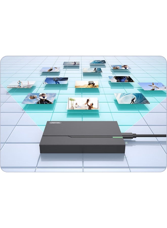 Superior Youyuezhe Usb 3.0 External Hard Drive Enclosure 2.5-Inch, Compatible With Laptops And Desktop Computers, Sata Interface, For Ssd And Mechanical Hard Drives, S240A - Image 1