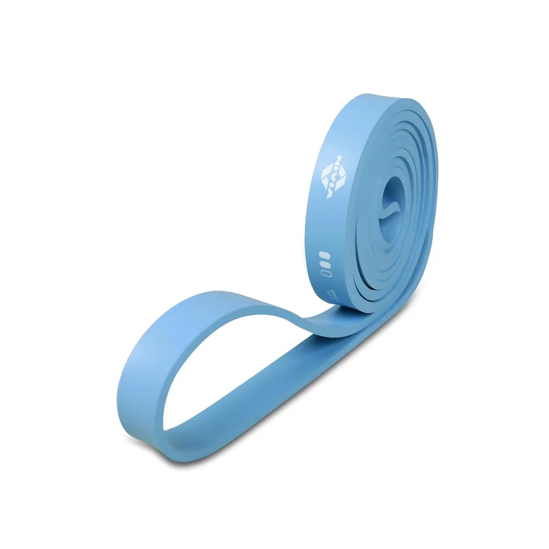 Nivia Nivia Power-Stretch Long Loop Band - Medium Resistance Band for Workout, Pull Up, and Home Exercise (20-35 Kg Resistance, Blue)