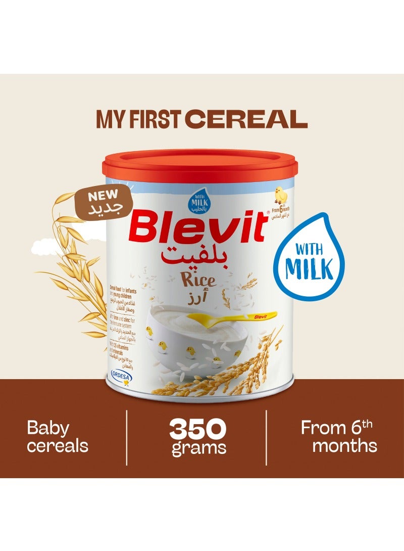 Blevit Rice Dry Cereals With Milk  From 6 Months - Image 5