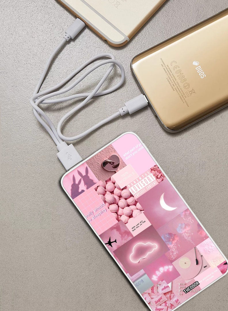 Theodor 10,000 mAh Super Fast Charging Ultra Compact Power Bank with Quick Charge & Power Delivery, Portable Charger For iPhone and Android Random Asthetic - Image 2