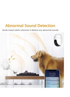 IMOU Ranger 2 Indoor WiFi 2K Live Cam, 8x Digital Zoom, Motorized Pan and Tilt with 360° Coverage View, Accurate Human and Pet Detection, Smart Night Vision (Up to 10m), Privacy Mode, Smart Tracking, Two-Way Talk, MicroSD Slot (up to 256 GB)  - Image 2